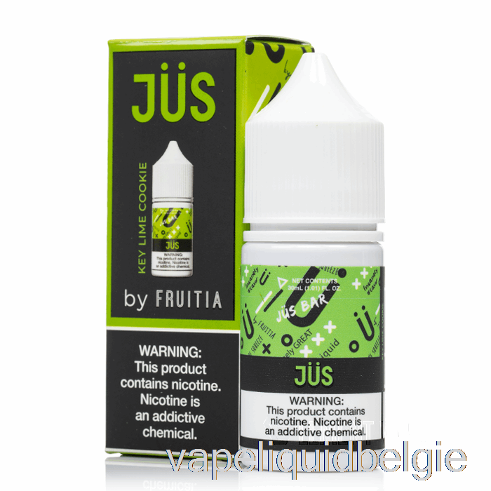 Vape Vloeibare Limoenkoekje - Juszouten - 30 Ml 50 Mg